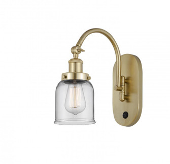 Bell - 1 Light - 5 inch - Satin Gold - Sconce (3442|918-1W-SG-G52-LED)