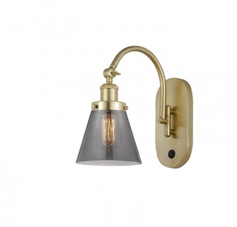 Cone - 1 Light - 6 inch - Satin Gold - Sconce (3442|918-1W-SG-G63)