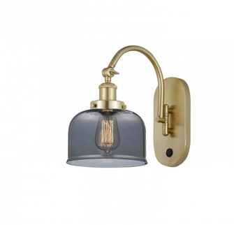 Bell - 1 Light - 8 inch - Satin Gold - Adjustable Swing Arm (3442|918-1W-SG-G73-LED)