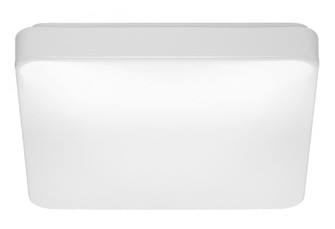 14 inch; Flush Mounted LED Fixture; CCT Selectable; Square; White Acrylic; White Finish (81|62/1216)