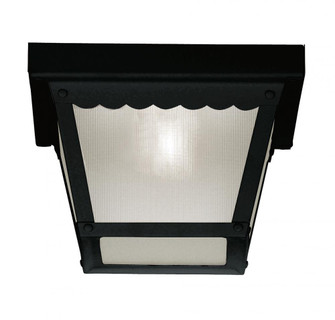1-Light Outdoor Ceiling Light in Black (8483|M50058BK)