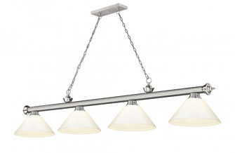 4 Light Billiard (276|2306-4BN-PWH)