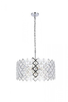 Lyla 21 inch pendant in chrome (758|1111D21C)