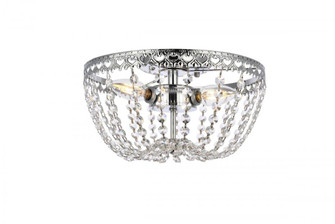 Kylie 12 inch flush mount in chrome (758|1112F12C)