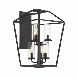 Bastille 6 Light Lantern in Black (4304|44307-011)