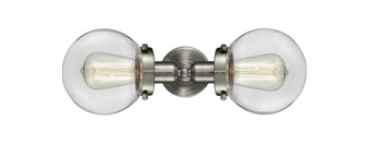 Beacon - 2 Light - 14 inch - Brushed Satin Nickel - Bath Vanity Light (3442|900H-2W-SN-G202-6)