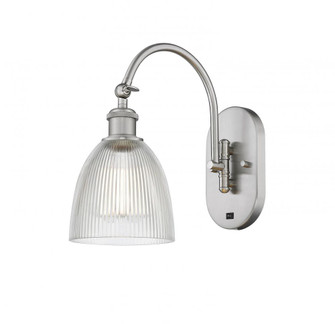 Castile - 1 Light - 6 inch - Brushed Satin Nickel - Adjustable Swing Arm (3442|518-1W-SN-G382-LED)