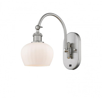 Fenton - 1 Light - 7 inch - Brushed Satin Nickel - Adjustable Swing Arm (3442|518-1W-SN-G91)