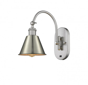 Smithfield - 1 Light - 7 inch - Brushed Satin Nickel - Adjustable Swing Arm (3442|518-1W-SN-M8)