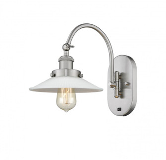 Halophane - 1 Light - 9 inch - Brushed Satin Nickel - Adjustable Swing Arm (3442|918-1W-SN-G1)