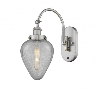 Geneseo - 1 Light - 7 inch - Brushed Satin Nickel - Adjustable Swing Arm (3442|918-1W-SN-G165-LED)