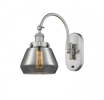 Fulton - 1 Light - 7 inch - Brushed Satin Nickel - Adjustable Swing Arm (3442|918-1W-SN-G173)