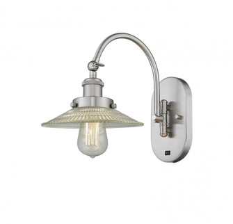 Halophane - 1 Light - 9 inch - Brushed Satin Nickel - Sconce (3442|918-1W-SN-G2)