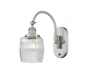 Colton - 1 Light - 6 inch - Brushed Satin Nickel - Adjustable Swing Arm (3442|918-1W-SN-G302)
