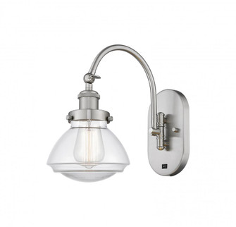 Olean - 1 Light - 7 inch - Brushed Satin Nickel - Adjustable Swing Arm (3442|918-1W-SN-G322-LED)