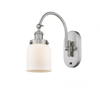 Bell - 1 Light - 5 inch - Brushed Satin Nickel - Adjustable Swing Arm (3442|918-1W-SN-G51-LED)