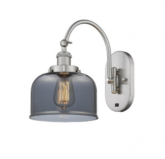 Bell - 1 Light - 8 inch - Brushed Satin Nickel - Adjustable Swing Arm (3442|918-1W-SN-G73)