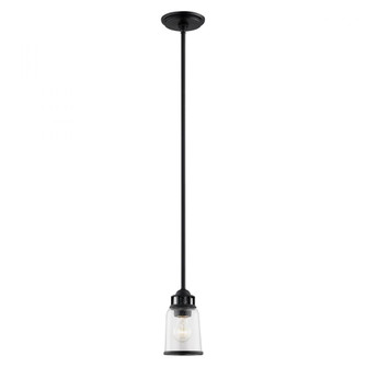 1 Lt Black Mini Pendant (108|40021-04)