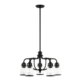 5 Lt Black Chandelier (108|40025-04)