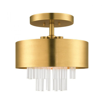 3 Lt Natural Brass Ceiling Mount (108|48872-08)