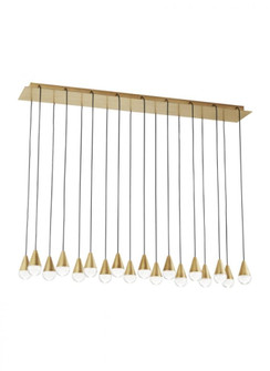Cupola 18 Light Chandelier (7355|700TRSPCPA18TNB-LED930277)