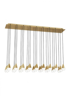 Cupola 27 Light Chandelier (7355|700TRSPCPA27TNB-LED930277)