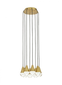 Cupola 8 Light Chandelier (7355|700TRSPCPA8RNB-LED930)