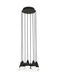 Cupola 8 Light Chandelier (7355|700TRSPCPA8RB-LED930)