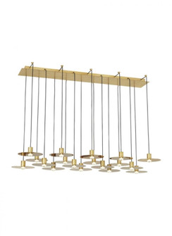 Eaves 18 Light Chandelier (7355|700TRSPEVS18TNB-LED930277)
