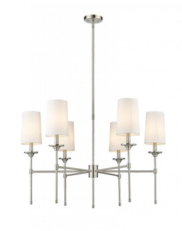 6 Light Chandelier (276|3033-6BN)