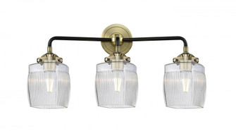 Colton - 3 Light - 24 inch - Black Antique Brass - Bath Vanity Light (3442|284-3W-BAB-G302)