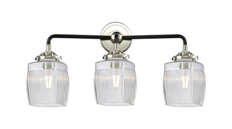 Colton - 3 Light - 24 inch - Black Polished Nickel - Bath Vanity Light (3442|284-3W-BPN-G302)