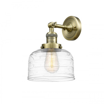 Bell - 1 Light - 8 inch - Antique Brass - Adjustable Sconce (3442|203-AB-G713)