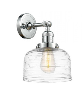 Bell - 1 Light - 8 inch - Polished Chrome - Adjustable Sconce (3442|203-PC-G713-LED)