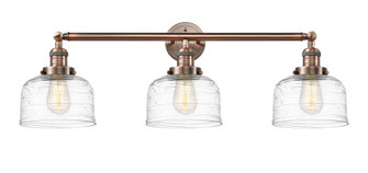 Bell - 3 Light - 32 inch - Antique Copper - Bath Vanity Light (3442|205-AC-G713-LED)