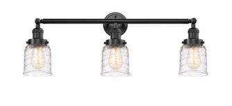 Bell - 3 Light - 30 inch - Oil Rubbed Bronze - Bath Vanity Light (3442|205-OB-G513-LED)
