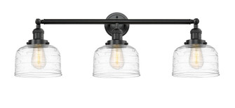 Bell - 3 Light - 32 inch - Oil Rubbed Bronze - Bath Vanity Light (3442|205-OB-G713)