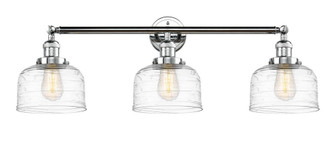 Bell - 3 Light - 32 inch - Polished Chrome - Bath Vanity Light (3442|205-PC-G713)