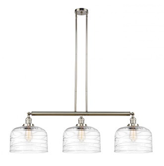 Bell - 3 Light - 42 inch - Polished Nickel - Stem Hung - Adjustable Island Light (3442|213-PN-G713-L-LED)