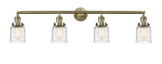 Bell - 4 Light - 42 inch - Antique Brass - Adjustable Bath Vanity Light (3442|215-AB-G513)