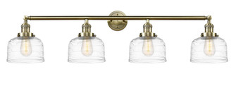 Bell - 4 Light - 44 inch - Antique Brass - Adjustable Bath Vanity Light (3442|215-AB-G713-LED)