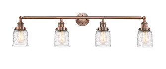 Bell - 4 Light - 42 inch - Antique Copper - Adjustable Bath Vanity Light (3442|215-AC-G513-LED)