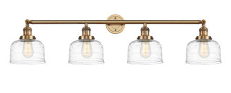 Bell - 4 Light - 44 inch - Brushed Brass - Adjustable Bath Vanity Light (3442|215-BB-G713-LED)