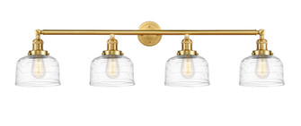 Bell - 4 Light - 44 inch - Satin Gold - Adjustable Bath Vanity Light (3442|215-SG-G713-LED)