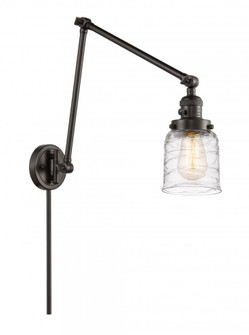 Bell - 1 Light - 8 inch - Oil Rubbed Bronze -Adjustable Swing Arm (3442|238-OB-G513-LED)