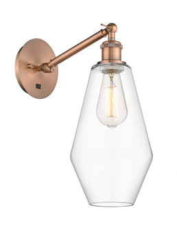Cindyrella - 1 Light - 7 inch - Antique Copper - Adjustable Sconce (3442|317-1W-AC-G652-7)