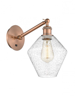 Cindyrella - 1 Light - 8 inch - Antique Copper - Adjustable Sconce (3442|317-1W-AC-G654-8)