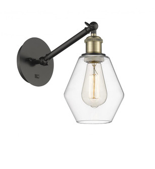 Cindyrella - 1 Light - 6 inch - Black Antique Brass - Adjustable Sconce (3442|317-1W-BAB-G652-6-LED)