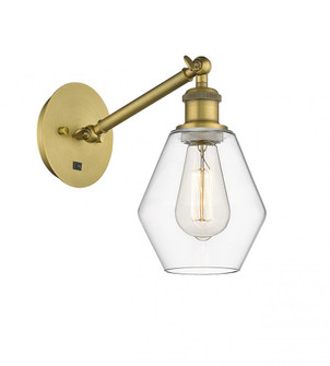 Cindyrella - 1 Light - 6 inch - Brushed Brass - Adjustable Sconce (3442|317-1W-BB-G652-6-LED)
