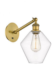 Cindyrella - 1 Light - 8 inch - Brushed Brass - Adjustable Sconce (3442|317-1W-BB-G652-8)